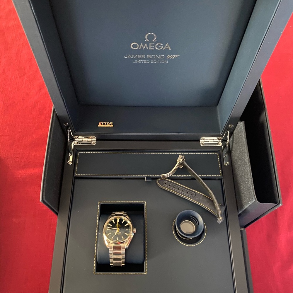 Limited edition Omega James Bond 007 watch